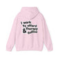 “I Work to Afford Therapy & Coffee” – Unisex Hoodie