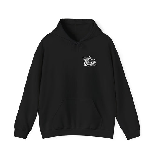 “I Work to Afford Therapy & Coffee” – Unisex Hoodie